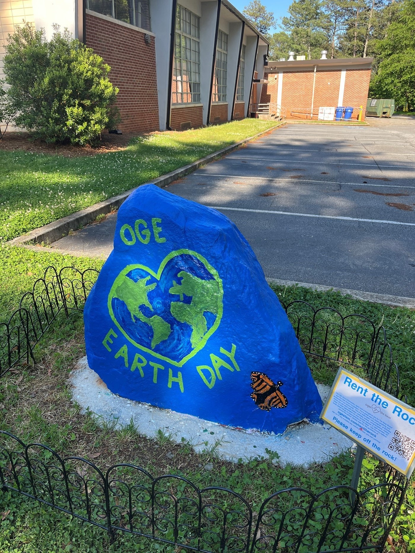 Painted Rock for Earth Day